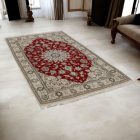 Perserteppich Nain Kashmar 127x208 handgeknüpfter iranischer Teppich