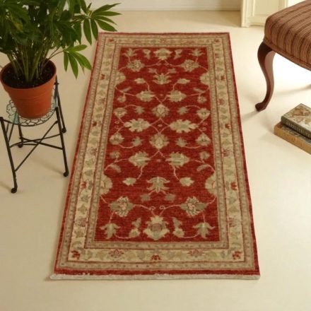 Ziegler orientteppich 73x143 handgeknüpfter wollteppich