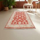 Ziegler orientteppich 71x142 handgeknüpfter wollteppich