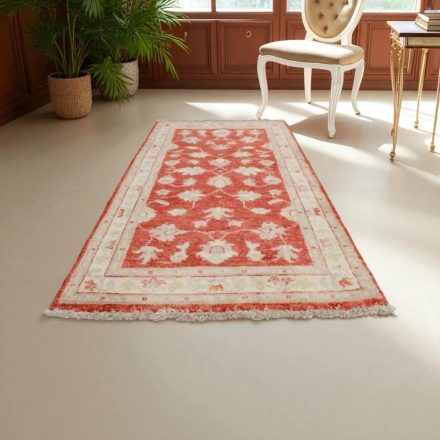 Ziegler orientteppich 71x142 handgeknüpfter wollteppich