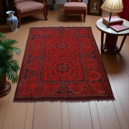Afghanischer Teppich Bokhara 106x146 Handgeknüpfter Orientteppich