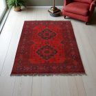 Afghanischer Teppich Caucasian 102x144 Handgeknüpfter Orientteppich