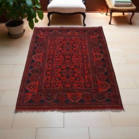   Afghanischer Teppich Caucasian 102x145 Handgeknüpfter Orientteppich