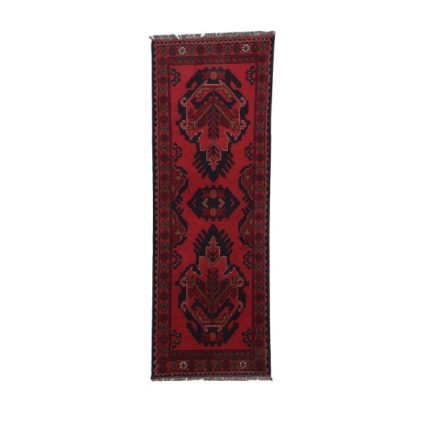 Afghanischer Teppich läufer Caucasian 50x147 Handgeknüpfter Orientteppich