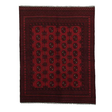 Afghanischer Teppich Aqchai 141x183 Handgeknüpfter Orientteppich für Wohnzimmer