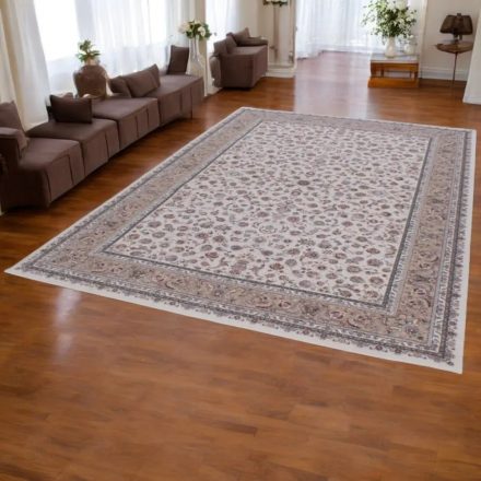Perserteppich Isfahan beige 200x300 hochwertiger Wohnzimmerteppich aus Acryl