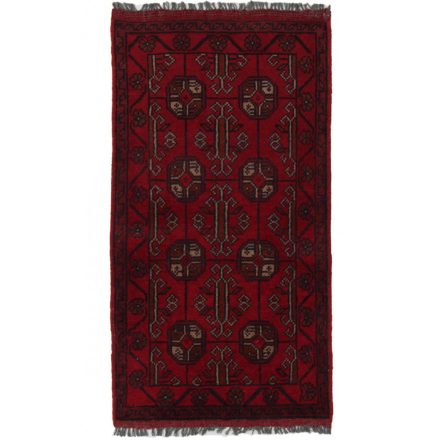 Afghanischer Teppich Kargai 50x94 Handgeknüpfter Orientteppich