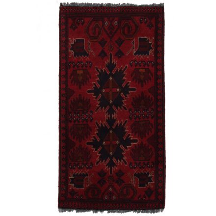 Afghanischer Teppich Kargai 54x105 Handgeknüpfter Orientteppich