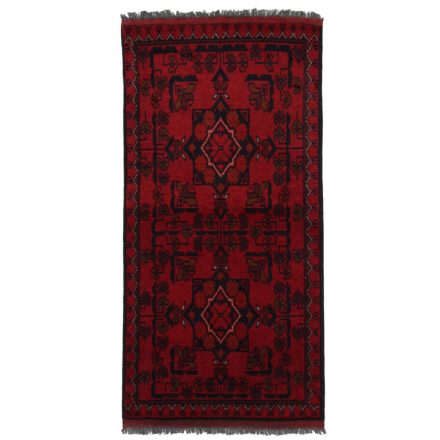 Afghanischer Teppich Kargai 50x100 Handgeknüpfter Orientteppich
