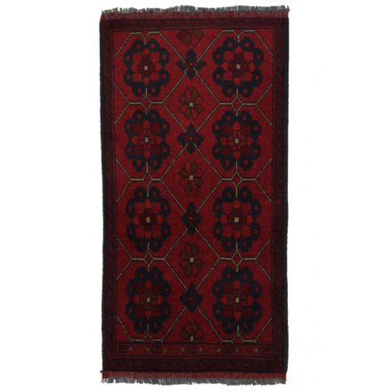 Afghanischer Teppich Kargai Caucasian 49x97 Handgeknüpfter Orientteppich