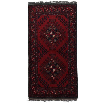 Afghanischer Teppich Kargai Caucasian 50x96 Handgeknüpfter Orientteppich