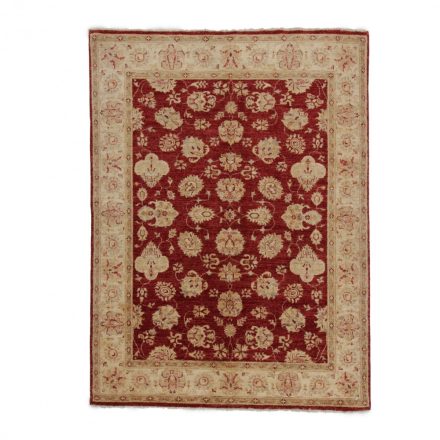 Ziegler wollteppich rot-beige 140x190 wohnzimmer teppich