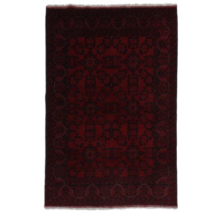 Afghanischer Teppich bordeaux Khal Mohammadi 128x189 Handgefertigter Teppich
