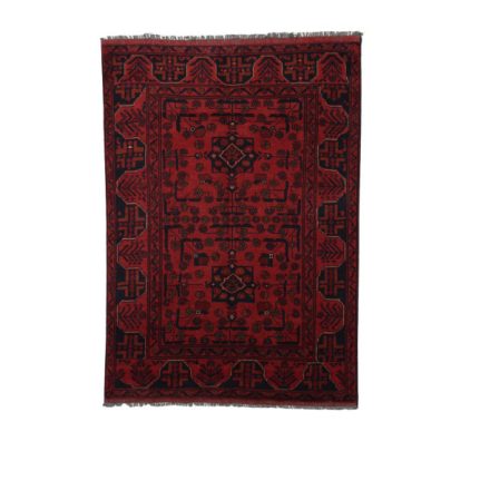 Afghanischer Teppich Bokhara 99x150 Handgeknüpfter Orientteppich