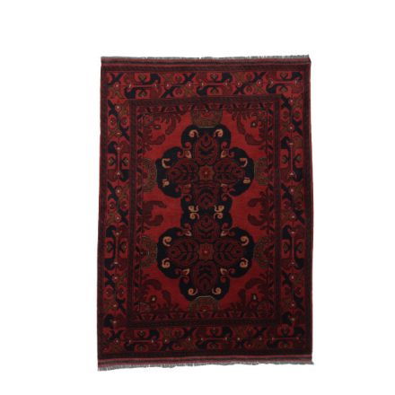 Afghanischer Teppich Kargai 104x141 Handgeknüpfter Orientteppich