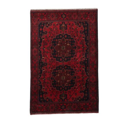 Afghanischer Teppich Kargai 102x153 Handgeknüpfter Orientteppich