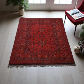   Afghanischer Teppich Bokhara 100x145 Handgeknüpfter Orientteppich