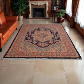   Perserteppich Heriz 210x282 handgeknüpfter iranischer Teppich