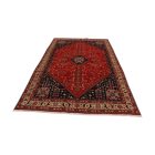 Perserteppich Abadeh 195x297 Handgeknüpfter iranischer Teppich für das Wohnzimmer