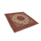 Iranischer teppich Yazd 196x198 Handgeknüpfter Perserteppich für das Wohnzimmer