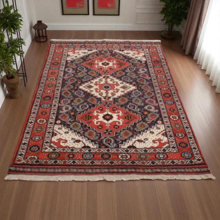 Perserteppich Quchan 126x189 handgeknüpfter iranischer Teppich