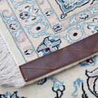 Perserteppich Nain 73x118 handgeknüpfter iranischer Teppich