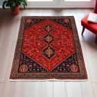 Abadeh teppich 75x122 Handgeknüpfter Nomadenteppich aus Persien 