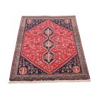 Abadeh teppich 75x122 Handgeknüpfter Nomadenteppich aus Persien 