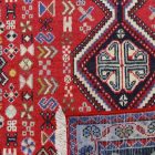 Abadeh teppich 78x123 Handgeknüpfter Nomadenteppich aus Persien 