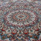 Teppich runde beiger Medalion 100x100 Hochwertiger Perserteppich aus Acryl