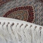 Teppich runde beiger Mahi 100x100 Perserteppich