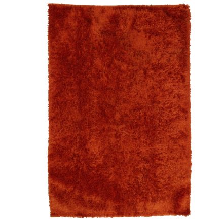 Einfarbiger Teppich orange 200x300 Hosszú szálú maschinen gewebter Teppich für Wohnzimmer
