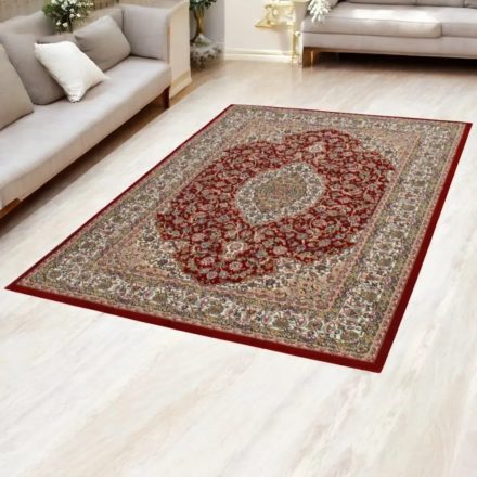 Perserteppich Isfahan burgunderrot 160x230 luxuriöser acryl teppich für das Wohnzimmer