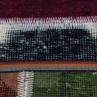 Wollteppich Patchwork 100x145 handgeknüpfter teppich