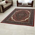 Perserteppich burgund Medalion 160x230 exklusive wohnzimmer teppiche aus acryl