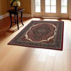 Perserteppich Burgunder Medalion 60x90 Wohnzimmer teppich, Schlafzimmer teppich