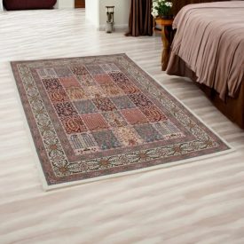 Perserteppich beige Kheshti 140x200 premium teppich für Schlafzimmer