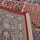 Perserteppich burgund Kheshti 160x230 hochwertiger wohnzimmer teppich aus acryl