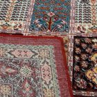 Perserteppich Burgunder Kheshti 80x120 Wohnzimmer teppich, Schlafzimmer teppich