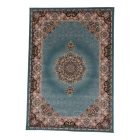 Perserteppich türkis Tabriz 160x230 luxurioser Wohnzimmer teppich aus Acryl