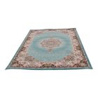 Perserteppich türkis Tabriz 160x230 luxurioser Wohnzimmer teppich aus Acryl