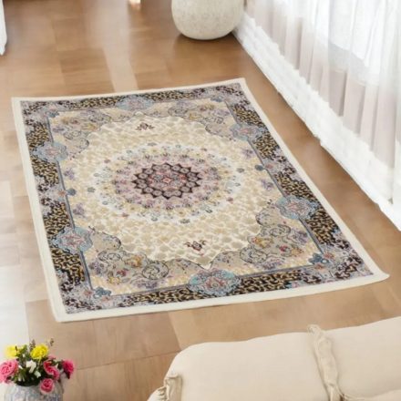 Perserteppich beiger Kerman 80x120 Wohnzimmer teppich