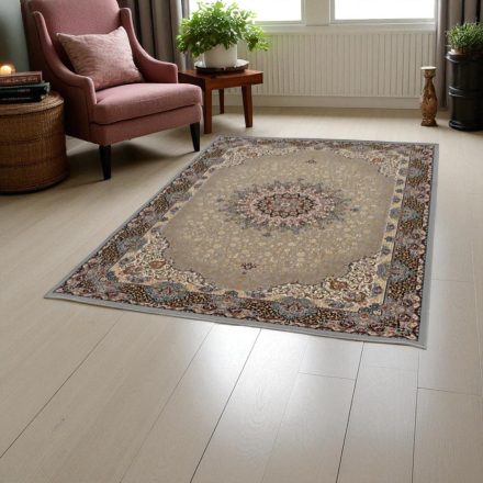 Perserteppich grauer Kerman 80x120 Wohnzimmer teppich