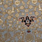 Perserteppich grauer Kerman 80x120 Wohnzimmer teppich