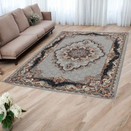 Perserteppich grau TABRIZ 200x300 exklusive Wohnzimmer teppich aus acryl