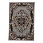Perserteppich grauer Tabriz 80x120 Wohnzimmer teppich