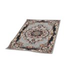 Perserteppich grauer Tabriz 80x120 Wohnzimmer teppich