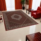 Perserteppich burgund Bidjar 160x230 hochwertiger wohnzimmer teppich aus acryl