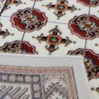 Perserteppich beiger Bokhara 60x90 Wohnzimmer teppich, Schlafzimmer teppich