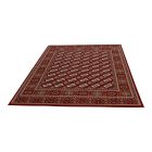 Perserteppich burgund BOKHARA 200x300 hochwertiger teppich für Wohnzimmer